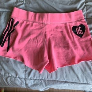 Coral Victoria Secret PINK shorts size Small